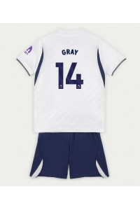 Tottenham Hotspur Archie Gray #14 Babyklær Hjemme Fotballdrakt til barn 2026-27 Korte ermer (+ Korte bukser)